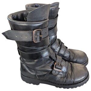 Helmut Lang | Shoes | Helmut Lang Leather Boots Sz 45 | Poshmark display picture 3